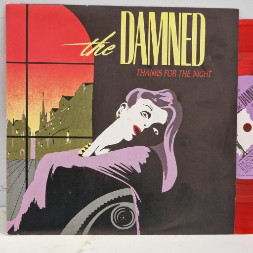 THE DAMNED, Thanks for the night / Nasty, DAMNED1, 7” single