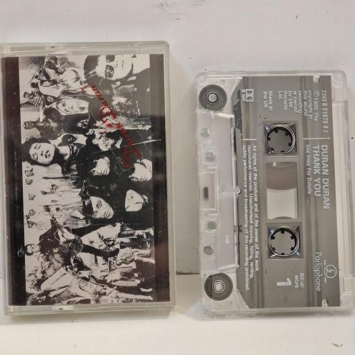 DURAN DURAN, Thank you, 8318794, CASSETTE