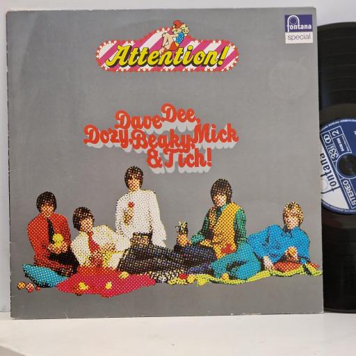 DAVE DEE, DOZY, BEAKY, MICK & TICH, Attention!, 6438058, 12” vinyl LP