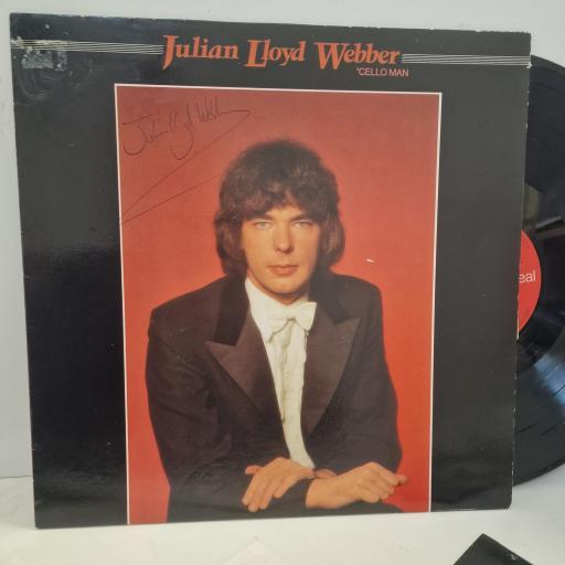 JULIAN LLOYD WEBBER, ‘Cello man, RL25383, 12” vinyl LP