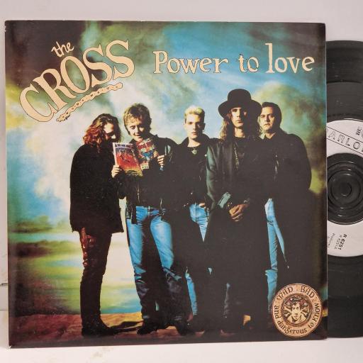 THE CROSS, Power to love, Passion for trash, R6251, 7” single