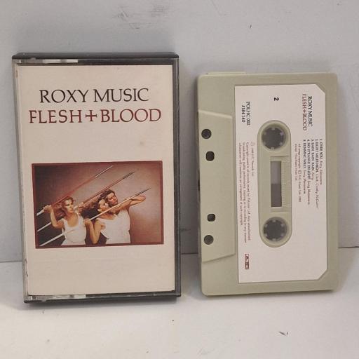 ROXY MUSIC, Flesh + blood, POLHC002, CASSETTE