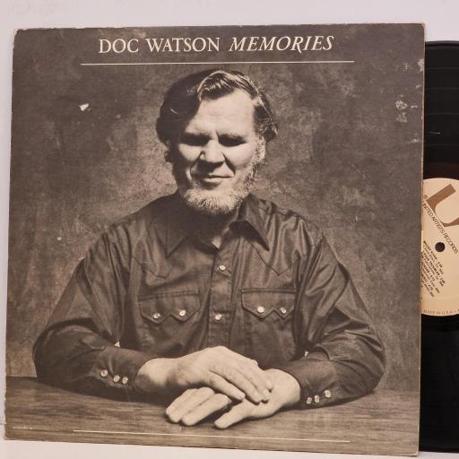 DOC WATSON, Memories, UA-LA423-H2, 2x12” vinyl LP