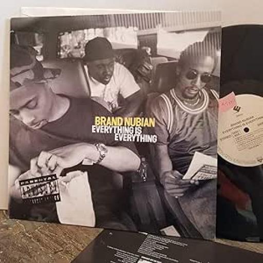 BRAND NUBIAN everything is verything 2 x VINYL 12" LP. 7559616821