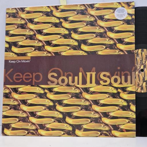 SOUL II SOUL, Keep On Movin', VST1612, 12” vinyl LP