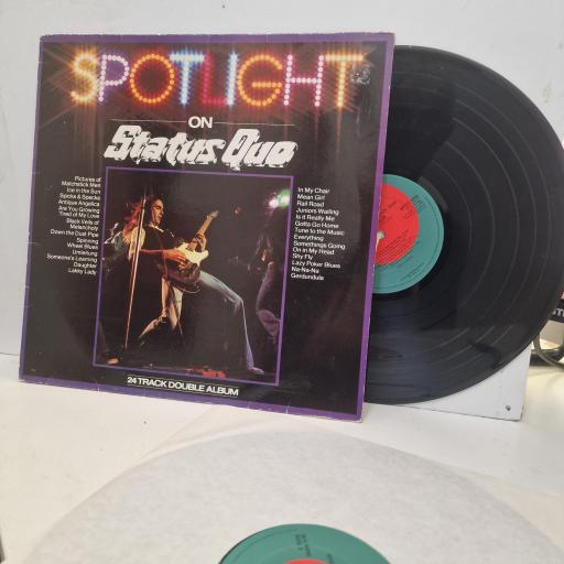 STATUS QUO, Spotlight on Status Quo, SPOT1010, 2x12” vinyl LP