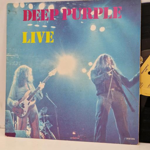 DEEP PURPLE, Live, DGR1006, 12” vinyl EP