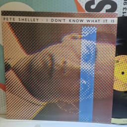 PETE SHELLEY, I Don’t Know What It Is, 12 WIP 6740., 12” single