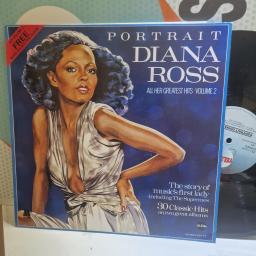 DIANA ROSS, Portrait (All Her Greatest Hits – Volume 2), STAR 2238B, 12” vinyl LP