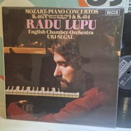 MOZART, RADU LUPU, ENGLISH CHAMBER ORCHESTRA, URI SEGAL, Piano Concertos K.467 (Featured In The Film “Elvira Madigan”) & K.414, SXL 6698, 12” vinyl LP