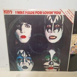 KISS, I was made for lovin’ you, CANL152, 12” single