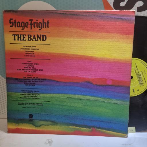 THE BAND, Stage Fright, SW 425, 12” vinyl LP