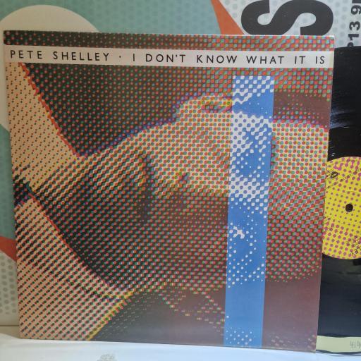 PETE SHELLEY, I Don’t Know What It Is, 12 WIP 6740., 12” single