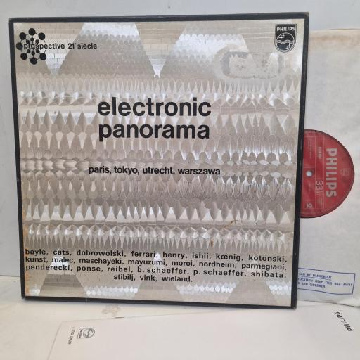 VARIOUS FT. IVO MALEC, LUC FERRARI, GUY REIBEL, Electronic Panorama: Paris, Tokyo, Utrecht, Warszawa, 6740001, BOX SET