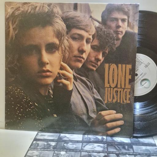 LONE JUSTICE, Lone Justice, GEF26288, 12” vinyl LP