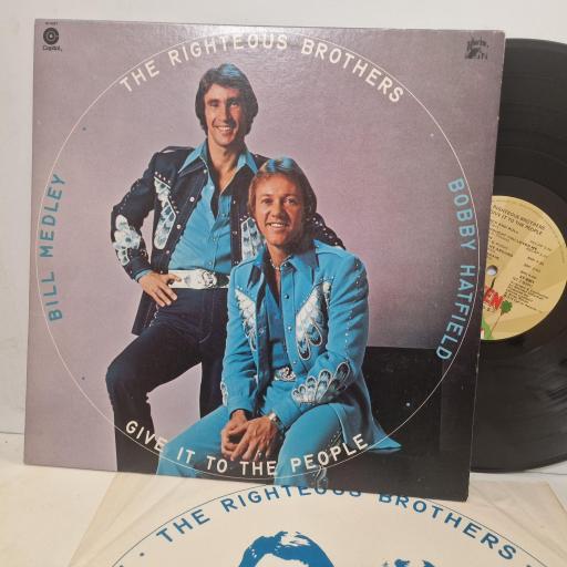 THE RIGHTEOUS BROTHERS, Give It To The People, ST-9201, 12” vinyl LP