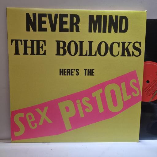 SEX PISTOLS, Never mind the bollocks here’s the Sex Pistols, OVED136, 12” vinyl LP