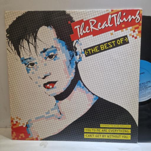 THE REAL THING, The best of, NRT1, 12” vinyl LP