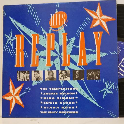 VARIOUS FT. THE TEMPTATIONS, JACKIE WILSON, EDWIN STARR, NINA SIMONE, Hits Revival 2- Replay, NE1405, 12” vinyl LP