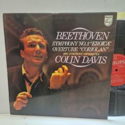 BEETHOVEN, BBC SYMPHONY ORCHESTRA, COLIN DAVIS, Symphony No.3 “Eroica” / Overture “Coriolan”, 6500141, 12” vinyl LP