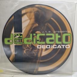M.U.T.E. Presents DEDICATO, Dedicato, 3984 25988-0, 12” PICTURE DISC