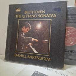 BEETHOVEN, DANIEL BARENBOIM, The 32 Piano Sonatas, SLS 794/12, 12X vinyl Box Set
