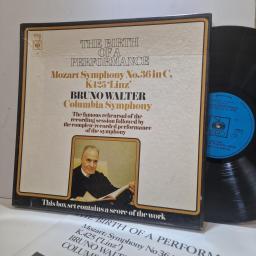 BRUNO WALTER, COLUMBIA SYMPHONY ORCHESTRA, MOZART, The Birth Of A Performance: Mozart’s Symphony No. 36 In C, K425 “Linz”, 77251, 2x Vinyl Box Set