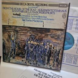LEOŠ JANÁČEK, JIŘĺ ZAHRADNĺČEK, IVO ŽĺDEK, VÁCLAV ZĺTEK, VIENNA STATE OPERA CHORUS, VIENNA PHILHARMONIC ORCHESTRA, SIR CHARLES MACKERRAS, From The House Of The Dead, Aus Einem Totenhaus, Souvenirs De La Masion Des Morts, Z Mrtvého Domu, D224D 2, 2x Vinyl 
