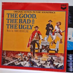 ENNIO MORRICONE, The Good, The Bad And The Ugly, (Original Motion Picture Soundtrack), ULP 1197, 12” LP