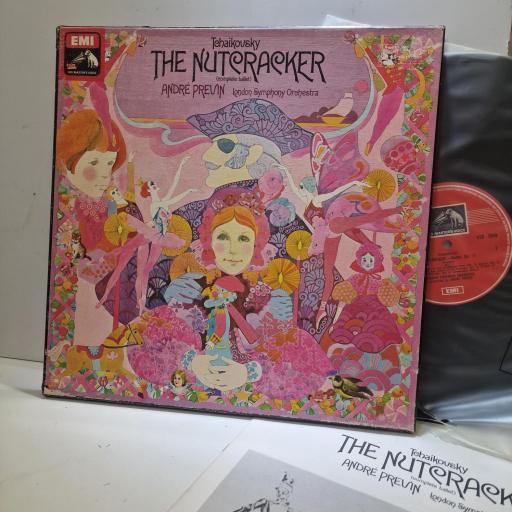TCHAIKOVSKY, ANDRÉ PREVIN, LONDON SYMPHONY ORCHESTRA, The Nutcracker (Complete Ballet), SLS 834, 2X vinyl Box Set