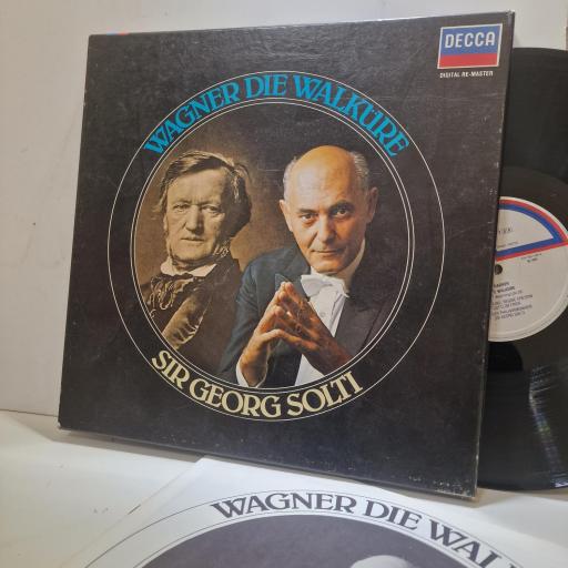 WAGNER, SOLTI, WIENER PHILHARMONIKER, Die Walküre, 414 105-1, 4X vinyl Box Set