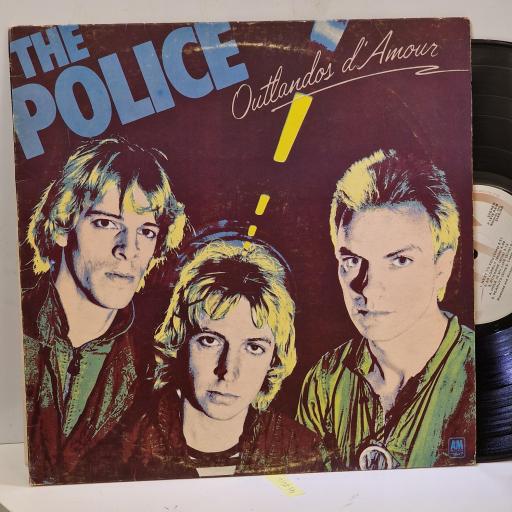 THE POLICE, Outlandos D’Amour, AMLH 68502, 12” LP