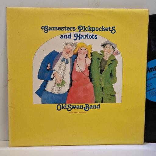 OLD SWAN BAND, Gamesters, Pickpockets And Harlots, DIN322, 12” LP