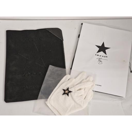 Bowie Blackstar  ★ (Blackstar) Limited edition promo pack of 5 X lithographs