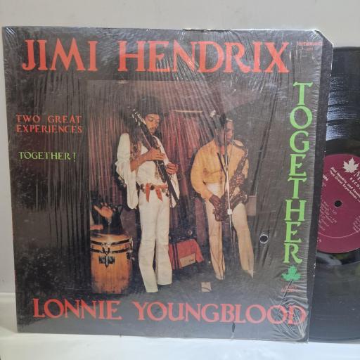 JIMI HENDRIX And LONNIE YOUNGBLOOD, Two Great Experiences, LPM 6004, 12” LP