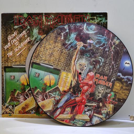 IRON MAIDEN, Bring Your Daughter… To The Slaughter, 12 EMPD 171, 12” PICTURE DISC