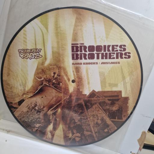THE BROOKES BROTHERS, Hard Knocks / Mistakes, BBK 019 P, 12” PICTURE DISC