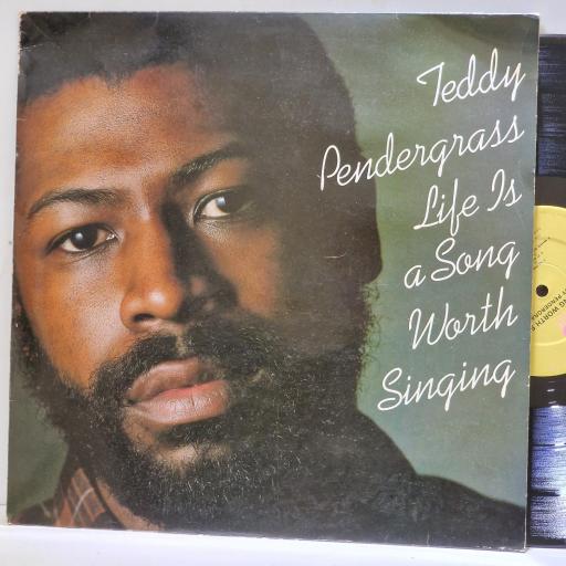 TEDDY PENDERGRASS, Life Is A Song Worth Living, PIR 32309, 12” LP