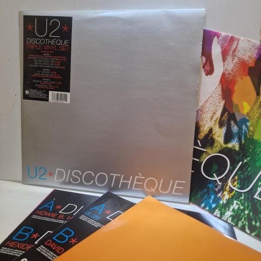 U2, Discothèque, 12 IST 649, 3x vinyl 12” single
