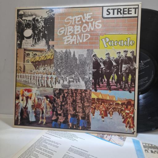 STEVE GIBBONS BAND, Street Parade, R CALP 5005, 12” LP
