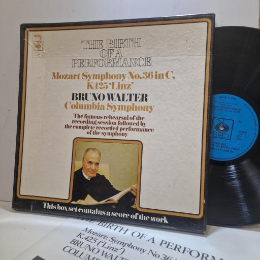 BRUNO WALTER, COLUMBIA SYMPHONY ORCHESTRA, MOZART, The Birth Of A Performance: Mozart’s Symphony No. 36 In C, K425 “Linz”, 77251, 2x Vinyl Box Set