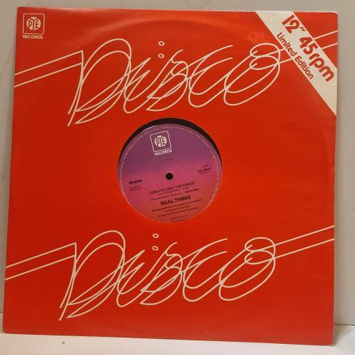 REAL THING, Can You Feel The Force?, 7NL 46147, 12” single