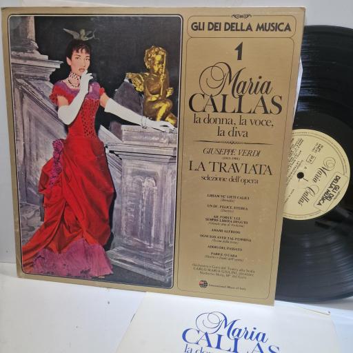 MARIA CALLAS, La Triviata: Selezione Dell’Opera, DMC-01, 12” LP