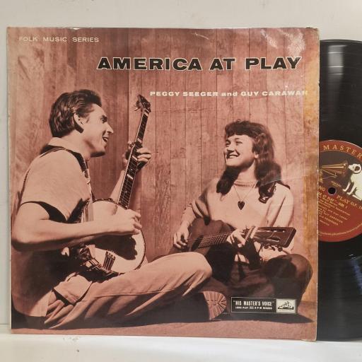 GUY CARAWAM, PEGGY SEEGER, America At Play, CLP 1174, 12” LP