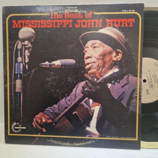 MISSISSIPPI JOHN HURT, The Best Of Mississippi John Hurt, VSD 19/20, 12” LP