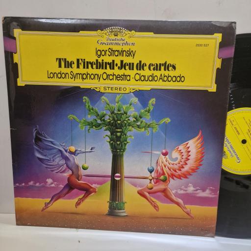 IGOR STRAWINSKY, LONDON SYMPHONY ORCHESTRA, CLAUDIO ABBADO, The Firebird – Jeu Des Cartes, 22530 537, 12” LP