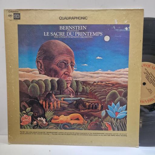 BERNSTEIN, THE LONDON SYMPHONY ORCHESTRA, STRAVINSKY, Le Sacre Du Printemps, MQ 31520, 12” QUADRAPHONIC LP
