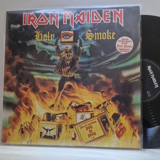 IRON MAIDEN, Holy Smoke 12, EMP 153, 12” single