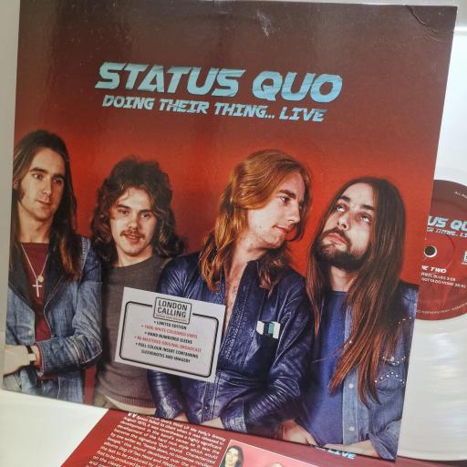 STATUS QUO, Doing Their Thing… Live, LCLPC5089, 12” LP