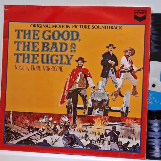 ENNIO MORRICONE, The Good, The Bad And The Ugly, (Original Motion Picture Soundtrack), ULP 1197, 12” LP